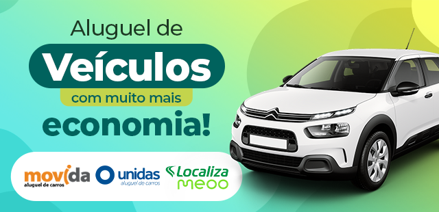 Aluguel de veículos com desconto